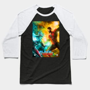 Blaze and Vigor VS Poster Baseball T-Shirt